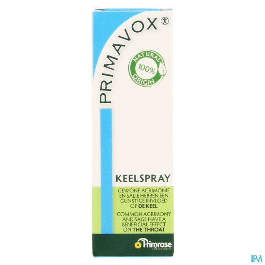 Primavox Adult Keelspray 10ml 8