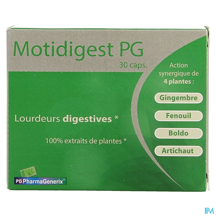 Motidigest Pg Pharmagenerix Caps 30 3