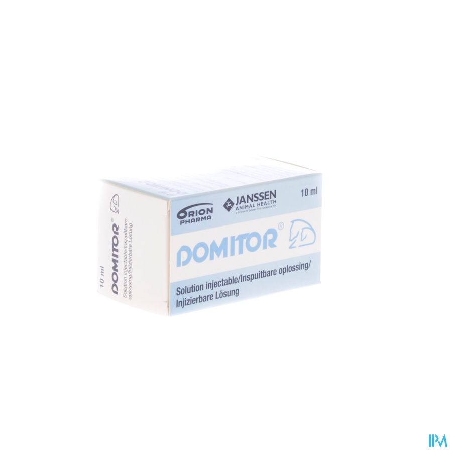 Domitor 1mg/ml Vet Inj Fl 10ml Domitor 1mg/ml Vet Inj Fl 10ml
