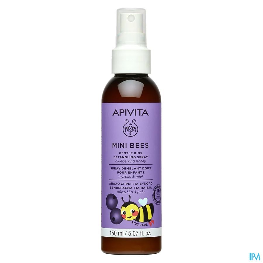 Apivita Gentle Kids Detangling Spray 150ml 3
