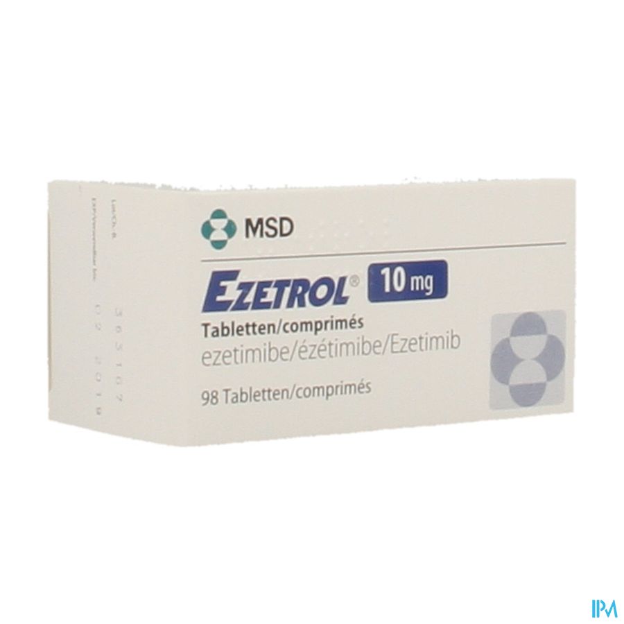 Ezetrol Tabl 98 X 10mg