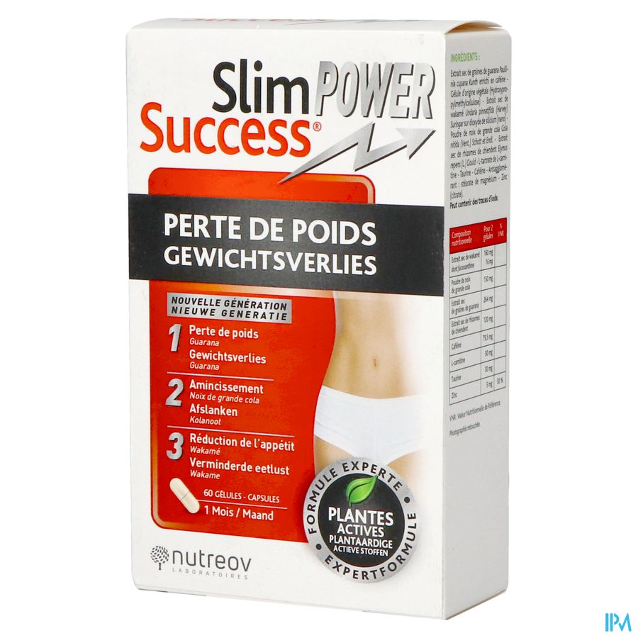 Slim Success Power Perte Poids Caps 60 7