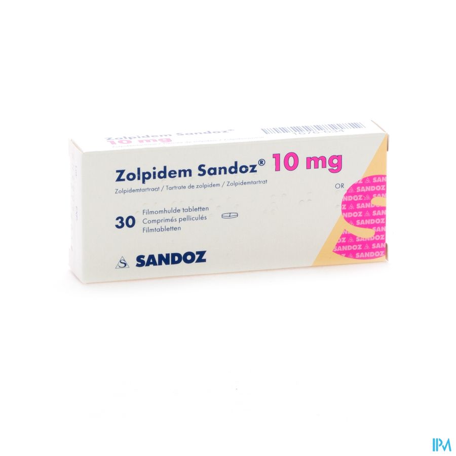 Zolpidem Sandoz 10mg Tabl 30 X 10mg Zolpidem Sandoz 10mg Tabl 30 X 10mg