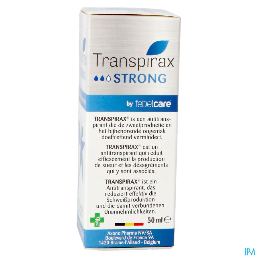 Transpirax Strong Roller 50ml + Douchegel 30ml 3