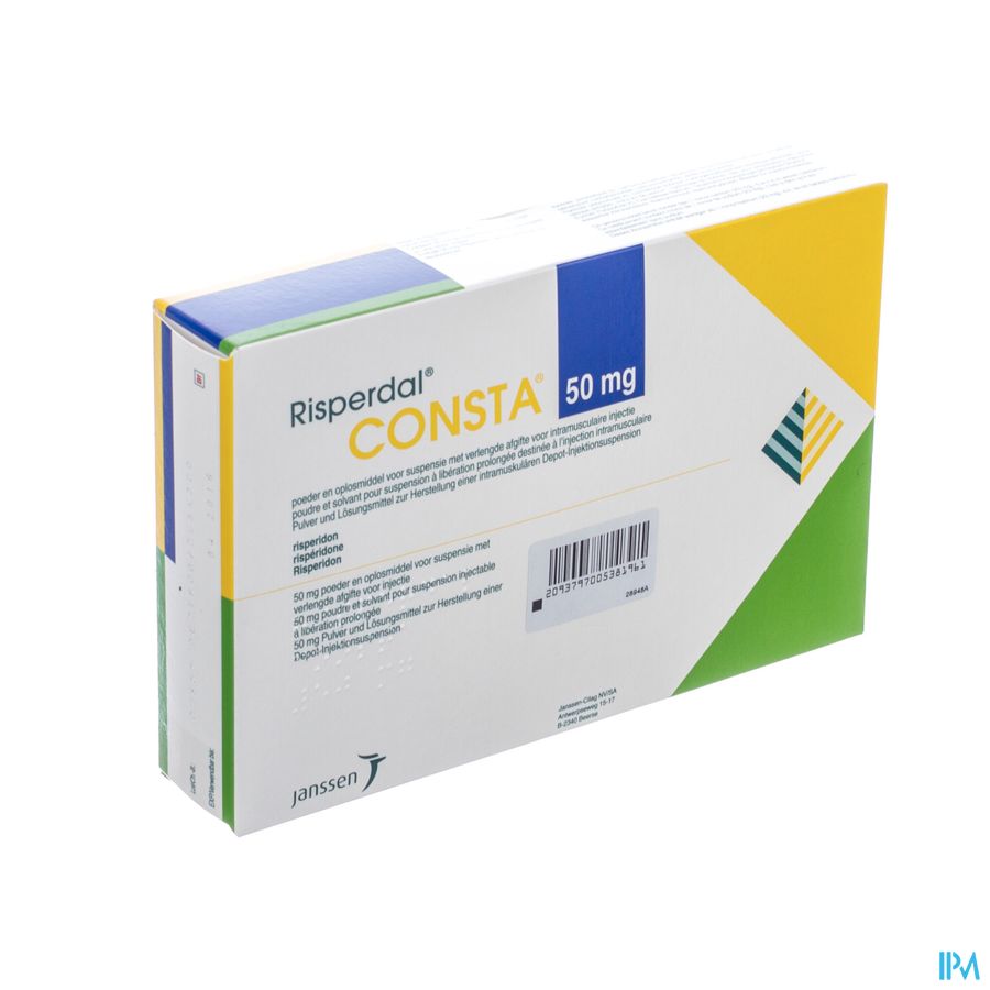 Risperdal Consta 50,0mg Fl Im 1x50,0mg/2ml+solv Risperdal Consta 50,0mg Fl Im 1x50,0mg/2ml+solv