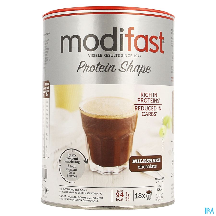 Modifast Protiplus Milkshake Chocolade 540g 2