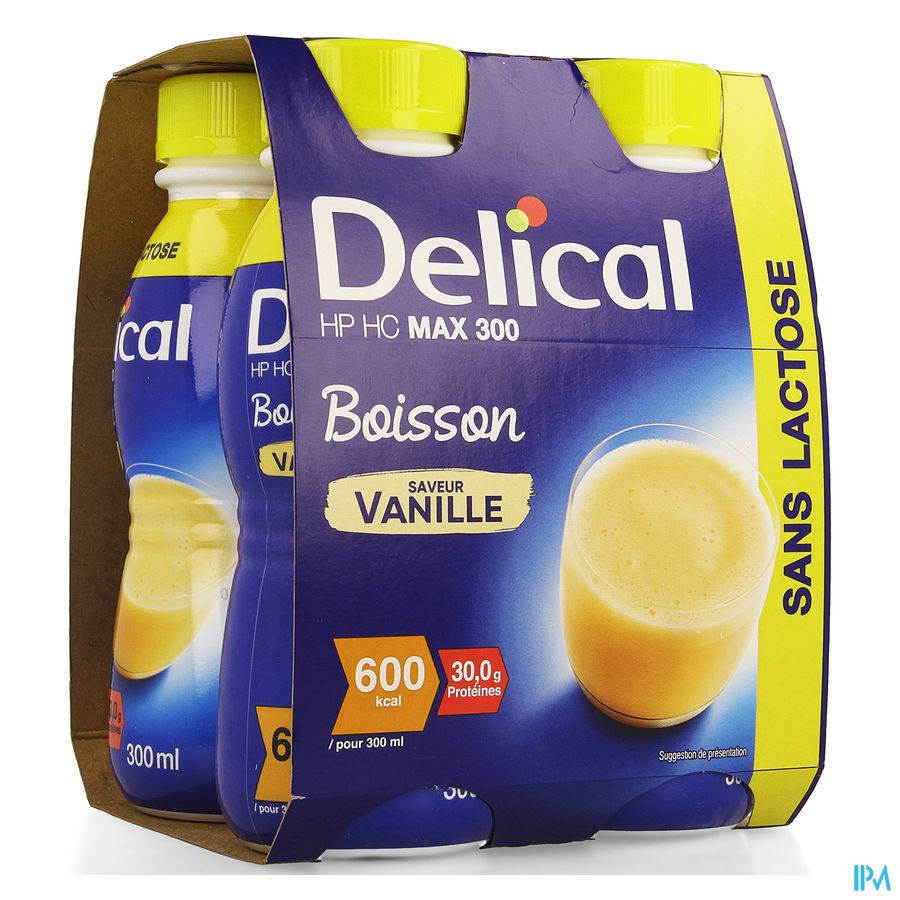 Delical Max 300 Vanille 4x300ml