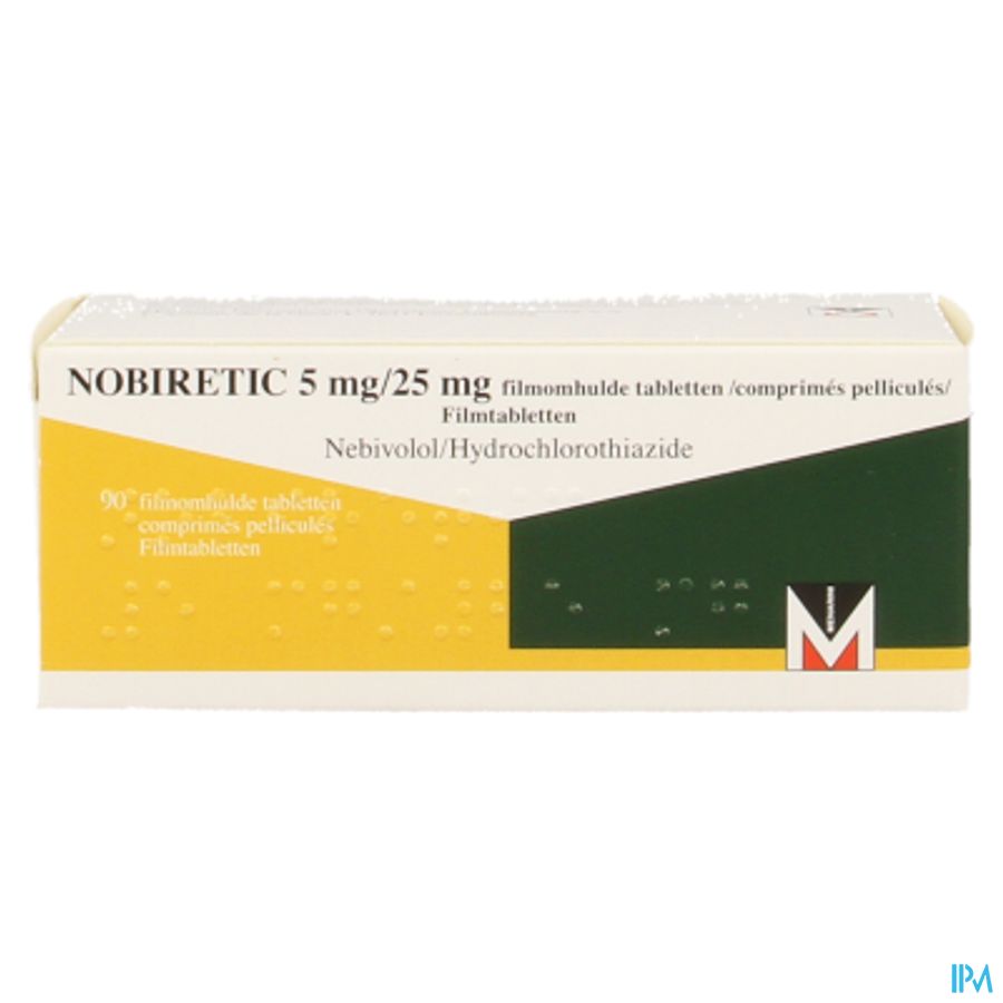 Nobiretic 5mg/25,0mg Comp 90 2