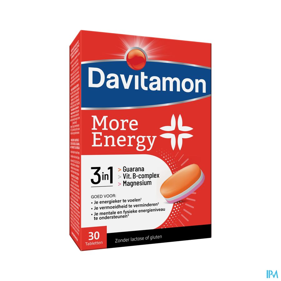 Davitamon More Energy 3-in-1 Comp30 Davitamon More Energy 3-in-1 Comp30