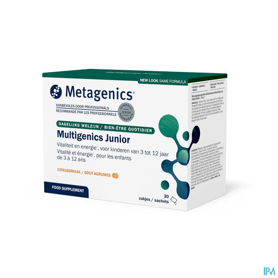 Multigenics Junior V3 Pdr Sach 30 Metagenics