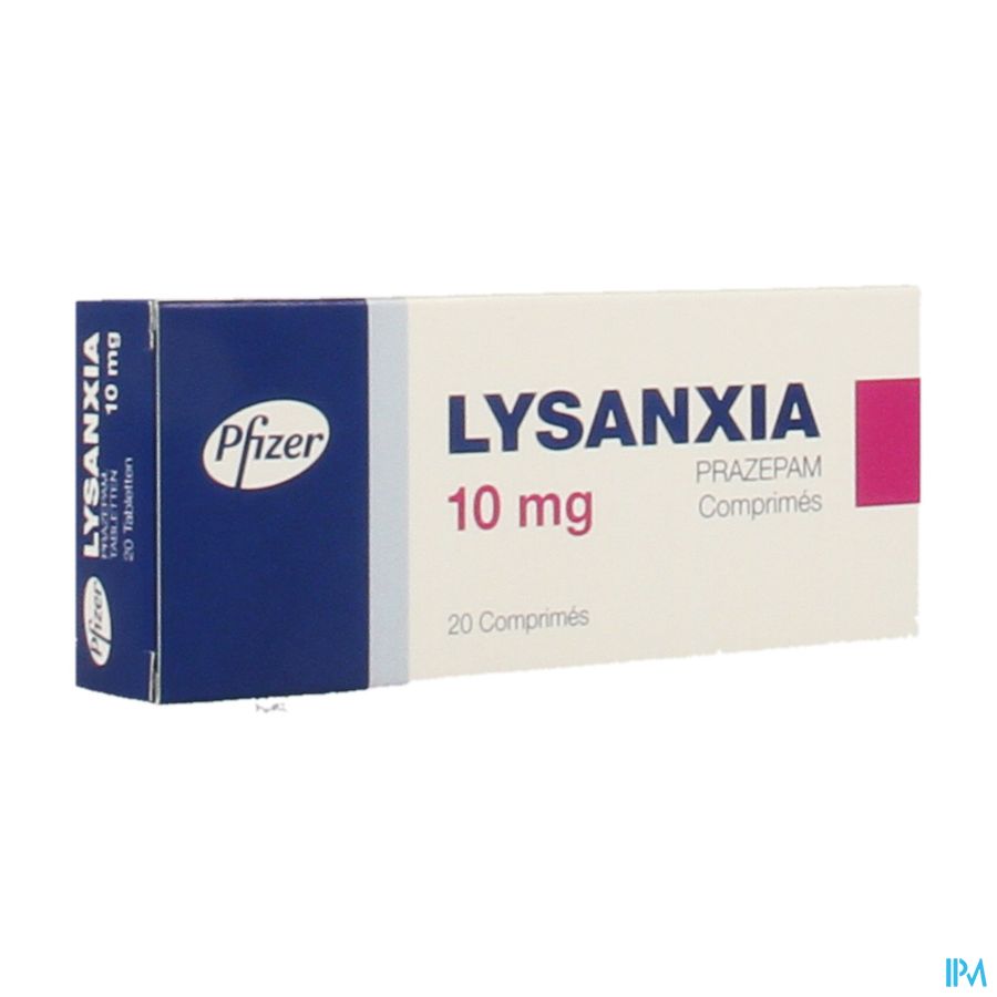 Lysanxia Comp. 20 X 10mg Lysanxia Comp. 20 X 10mg