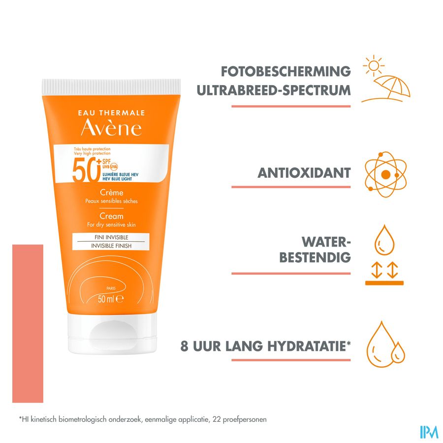 Avene Zon Spf50+ Creme 50ml 20