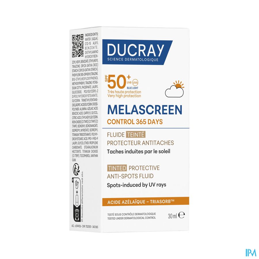 Ducray Melascreen Control 365days Spf50+getint30ml Ducray Melascreen Control 365days Spf50+getint30ml