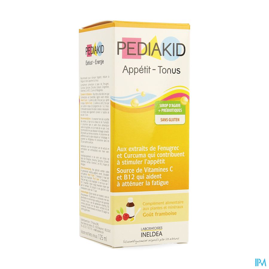 Pediakid Appetit Tonus Sol Buv Fl 125ml Pediakid Appetit Tonus Sol Buv Fl 125ml