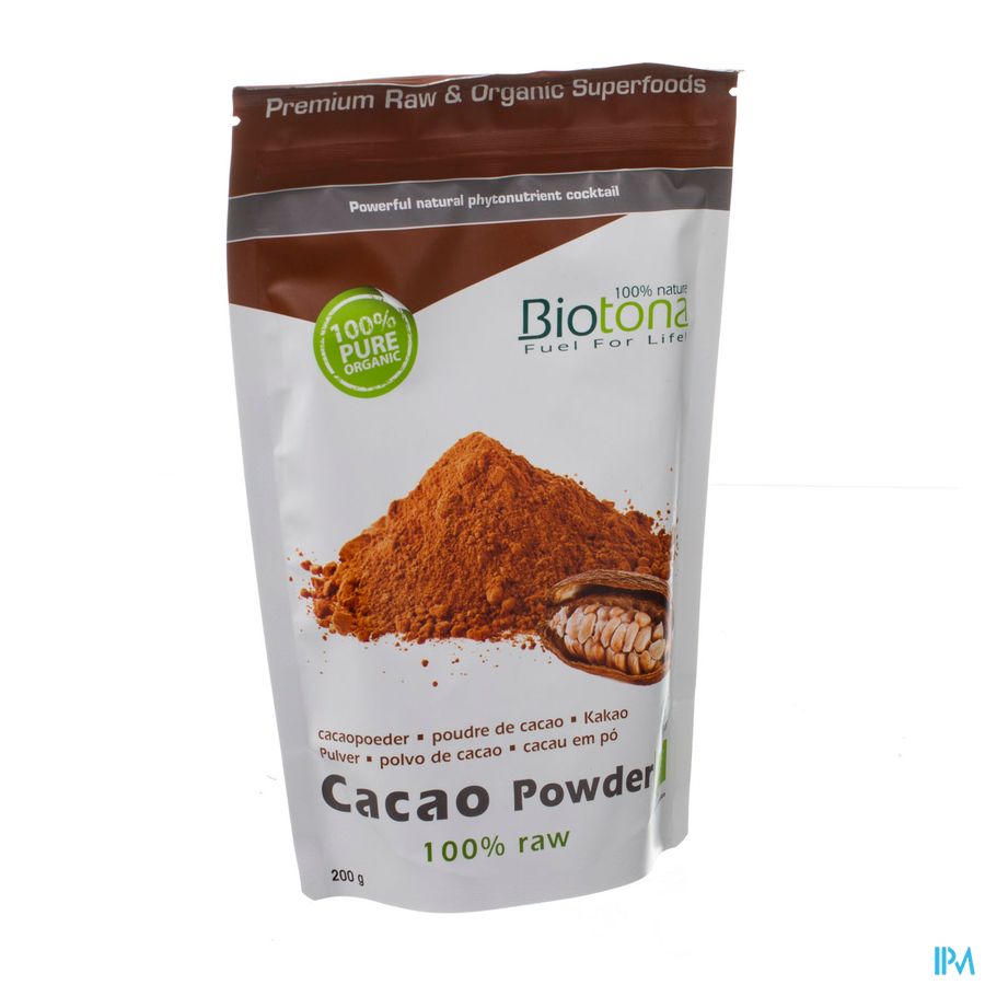 Biotona Cacao Raw Powder 200g Biotona Cacao Raw Powder 200g