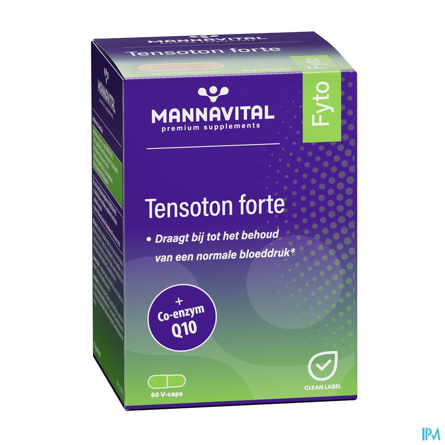 Mannavital Tensoton Forte V-caps 60