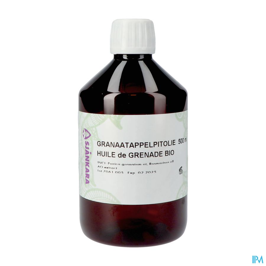 Sjankara Granaatappelpit Plant. Olie 500ml Sjankara Granaatappelpit Plant. Olie 500ml