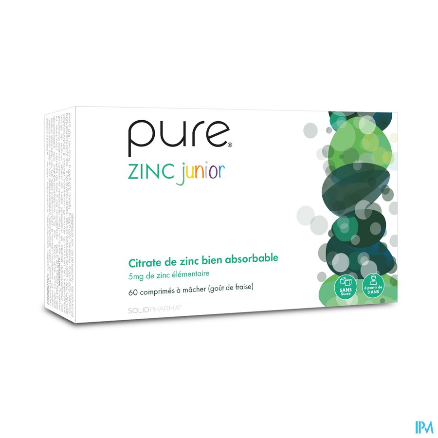 Pure Zinc Junior Comp A Croquer 60 Pure Zinc Junior Comp A Croquer 60
