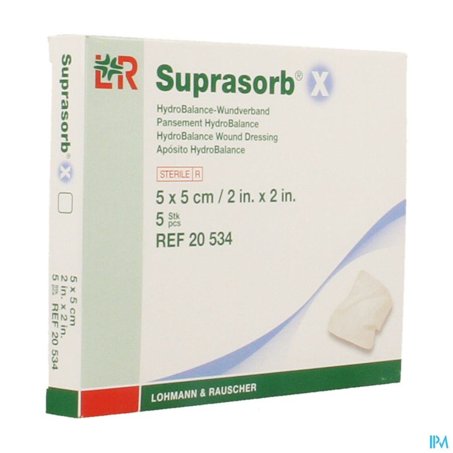 Suprasorb X Kp Cellulose Ster 5x 5cm 5 20534 1