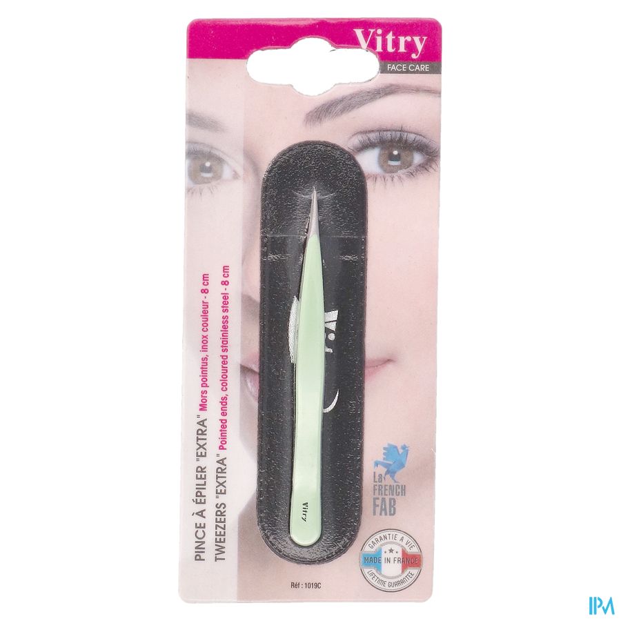 Pince A Epiler "extra" Couleur Mors Pointus 22