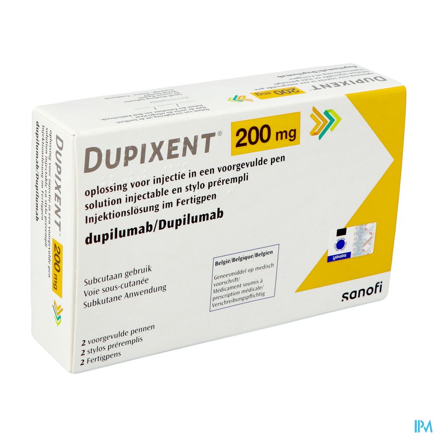 Dupixent 200mg Opl Inj Voorgev.pen 1x2 175mg/ml Dupixent 200mg Opl Inj Voorgev.pen 1x2 175mg/ml