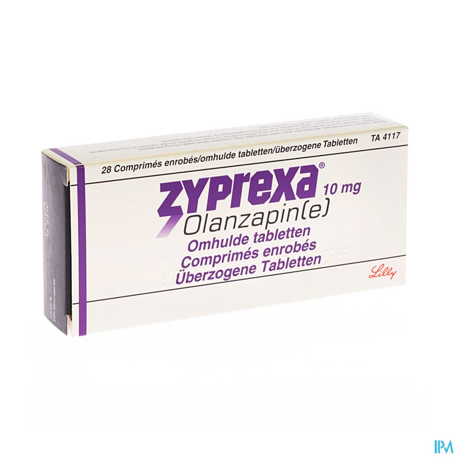 Zyprexa Comp Enrobe - Omhulde Comp 28 X 10mg