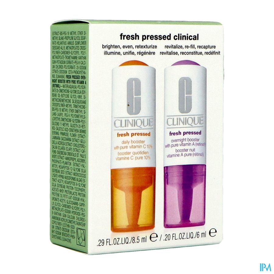 Clinique Fresh Pressed Clinical Vit A 1+1 Clinique Fresh Pressed Clinical Vit A 1+1