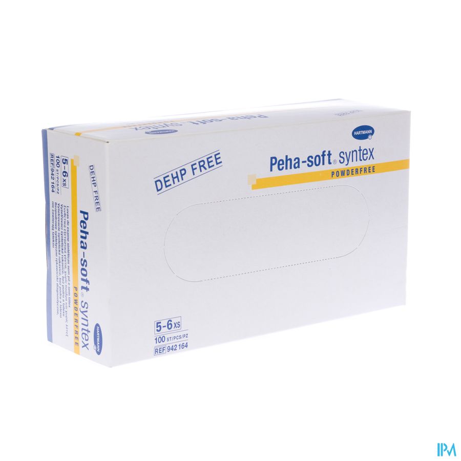Peha-soft Syntex Poedervrij Xs100 P/s Peha-soft Syntex Poedervrij Xs100 P/s