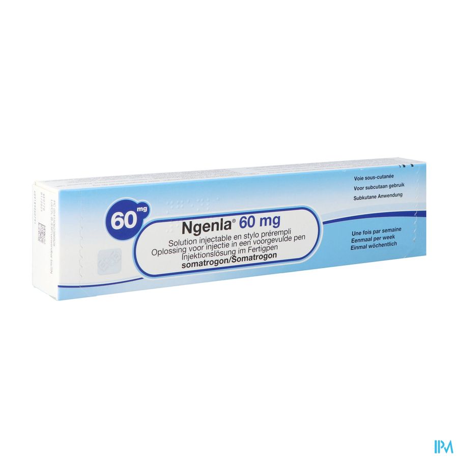 Ngenla 60mg Opl Inj Voorgevulde Pen 1 Ngenla 60mg Opl Inj Voorgevulde Pen 1