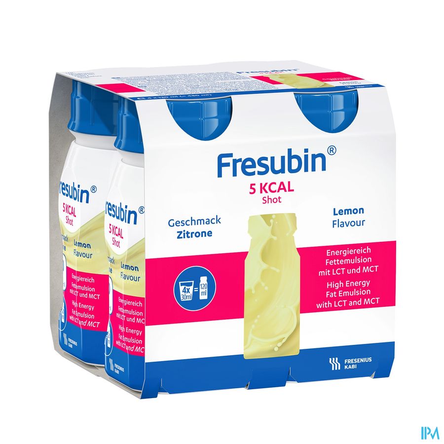 Fresubin 5 Kcal Shot Citron 4x200ml Fresubin 5 Kcal Shot Citron 4x200ml