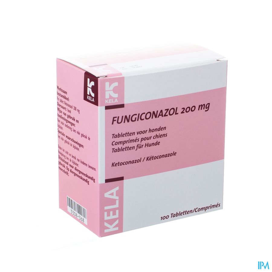 Fungiconazol Ketoconazol 200mg Hond Tabl 100 Fungiconazol Ketoconazol 200mg Hond Tabl 100