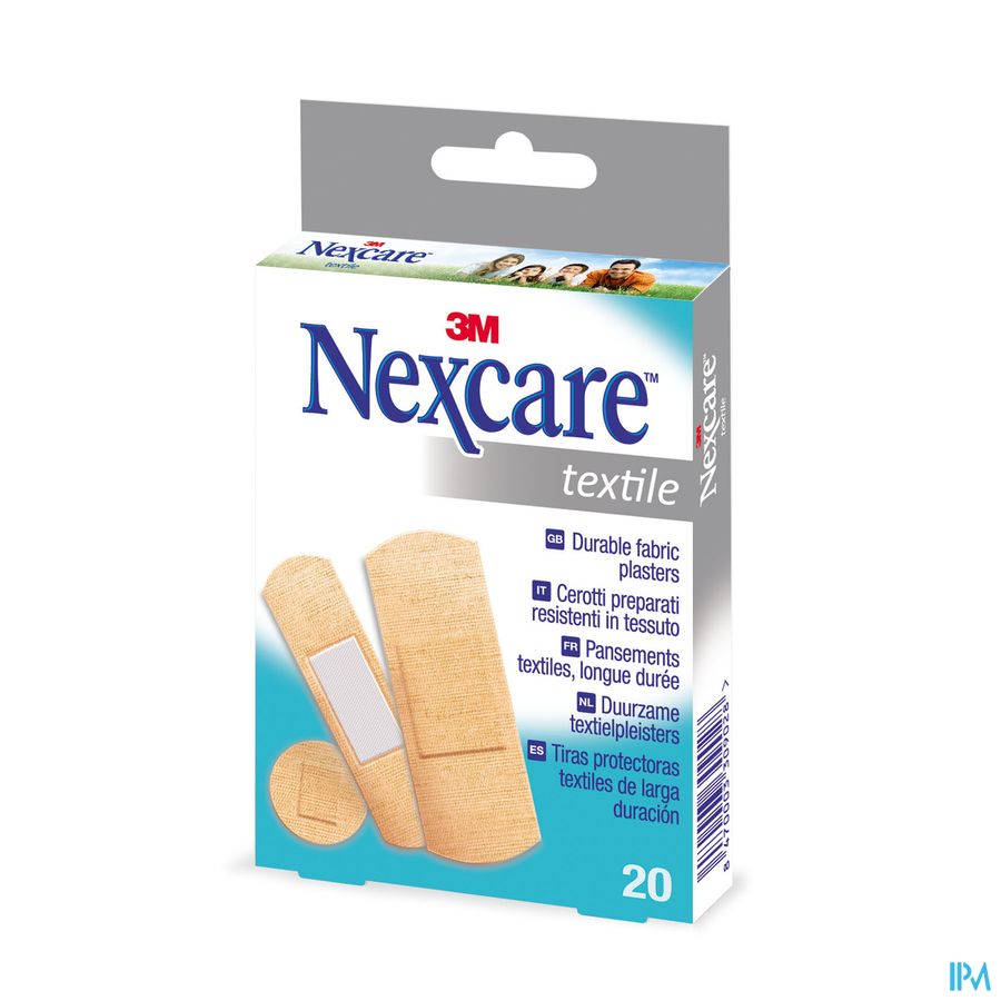 Nexcare 3m Textile Strips 20 N0420as