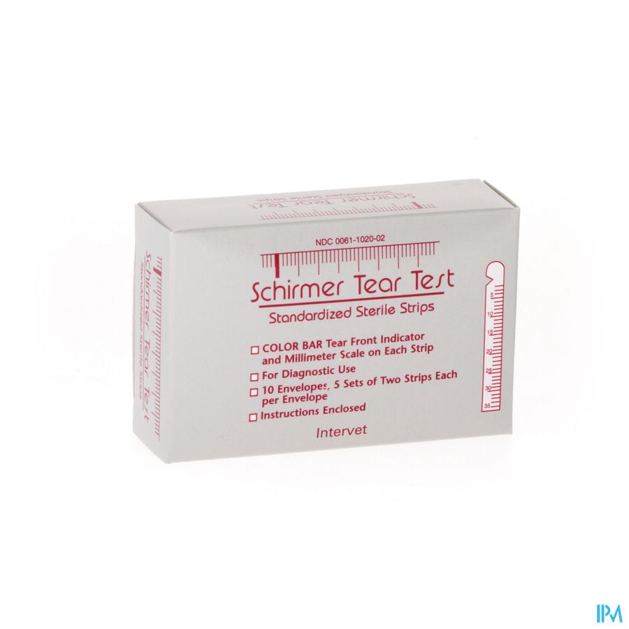 Schirmer Tear Test Strips 100