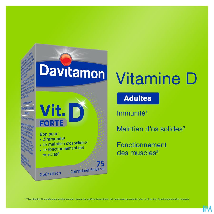 Davitamon Vitamine D Forte Comp 75 10