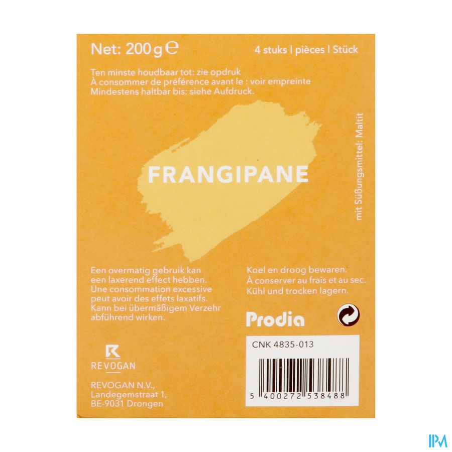 Prodia Frangipane Maltitol 200g 2
