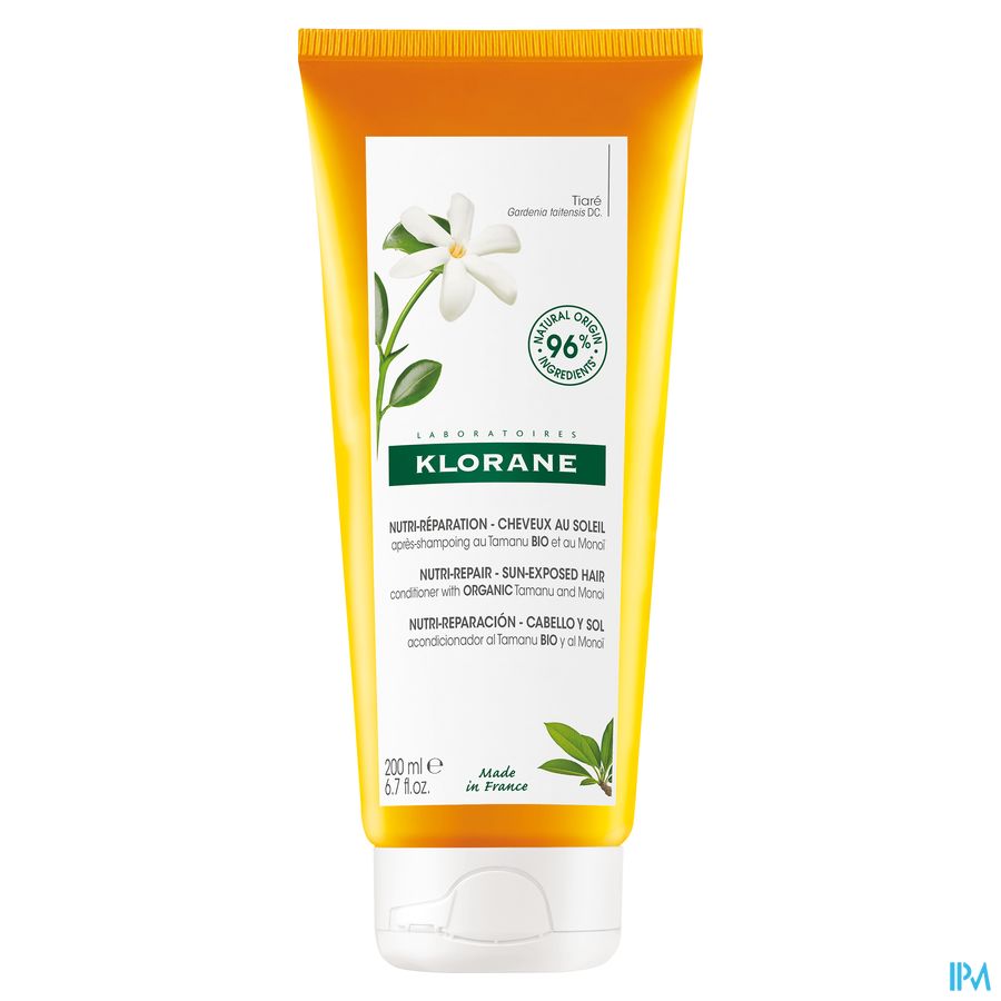 Klorane Capil. Condit. Tamanu&monoi Bio 200ml