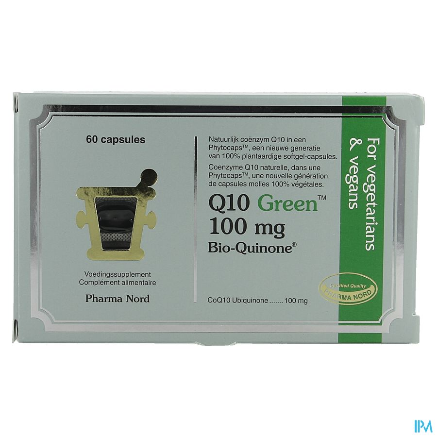 Q10 Green 100mg Soft V-caps 60 Q10 Green 100mg Soft V-caps 60