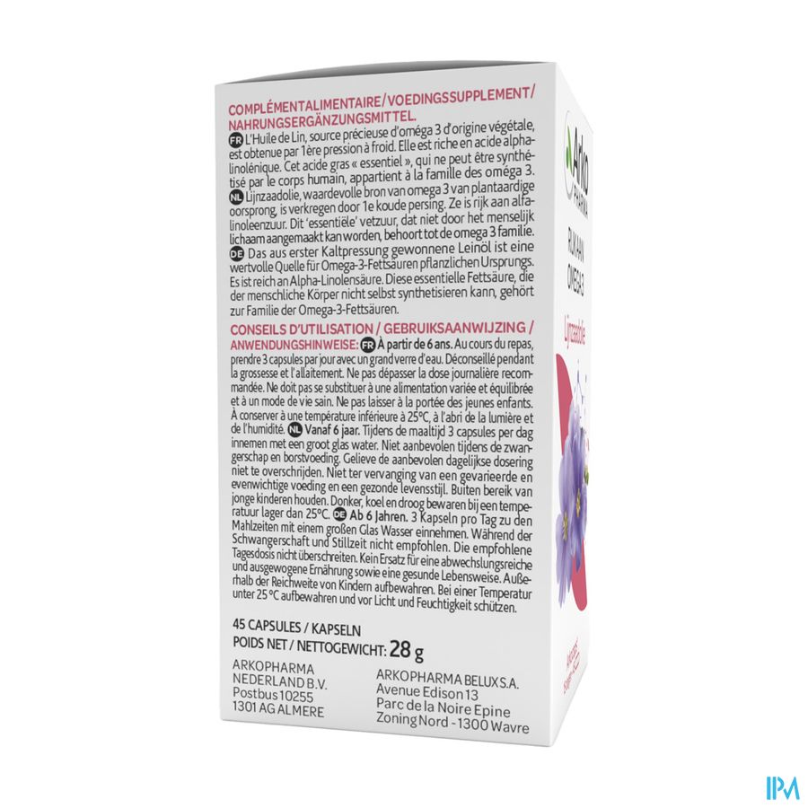 Arkogelules Huile De Lin 60 3