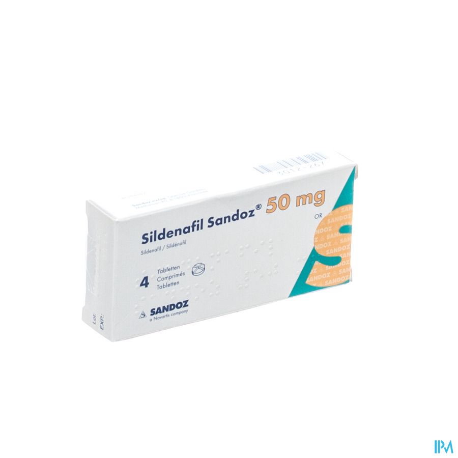 Sildenafil Sandoz 50mg Filmomh 4x 50mg Sildenafil Sandoz 50mg Filmomh 4x 50mg
