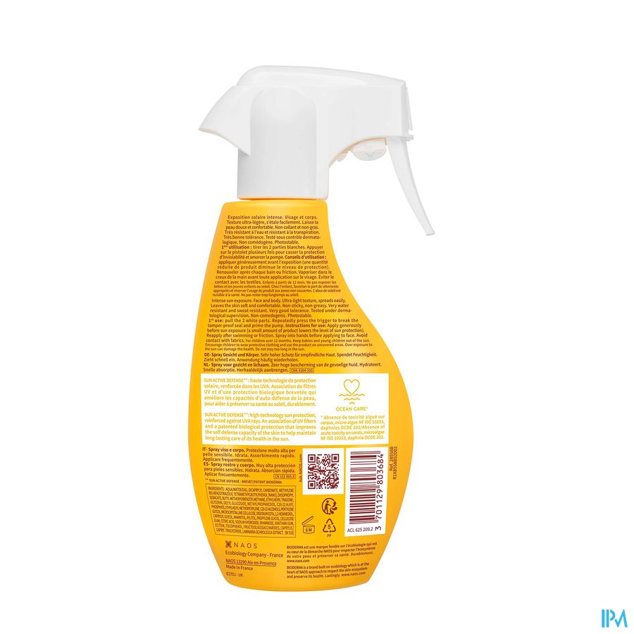 Bioderma Photoderm Spray Spf50+ 400ml 2