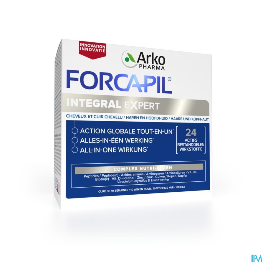 Forcapil Total Pro Expert Regeneration Caps 168