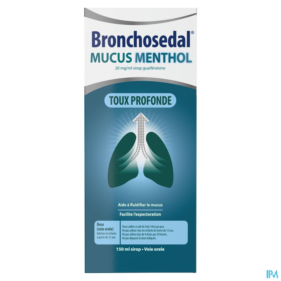 Bronchosedal Mucus Menthol 150ml 20mg/ml 4