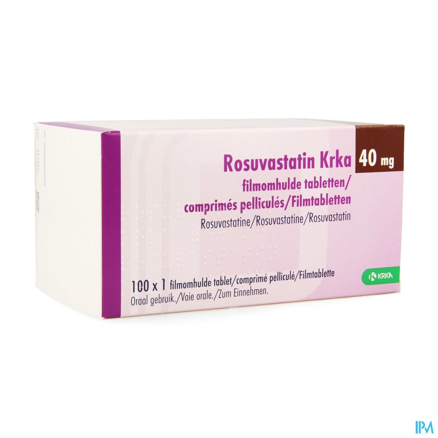Rosuvastatin Hcs 40mg Filmomh Tabl 100 Rosuvastatin Hcs 40mg Filmomh Tabl 100