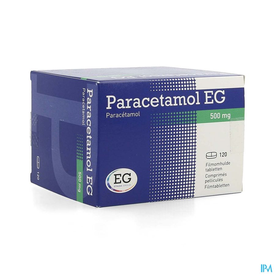 Paracetamol EG 500Mg Filmomh Tabl 120 Blister Paracetamol EG 500Mg Filmomh Tabl 120 Blister