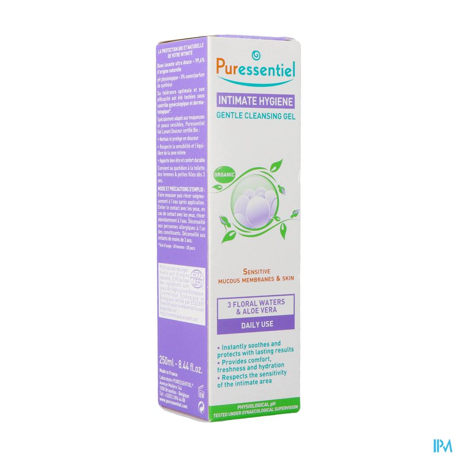Puressentiel Intieme Hygiene Wasgel Bio 250ml Puressentiel Intieme Hygiene Wasgel Bio 250ml