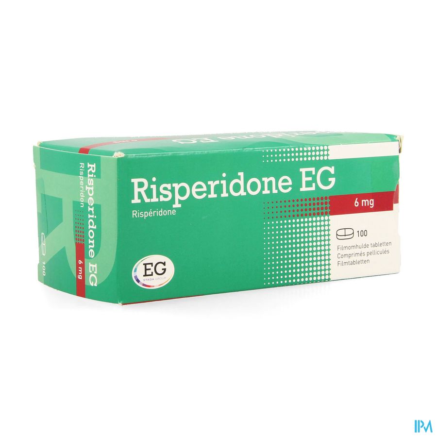 Risperidone EG Tabl 100 X 6 Mg Risperidone EG Tabl 100 X 6 Mg
