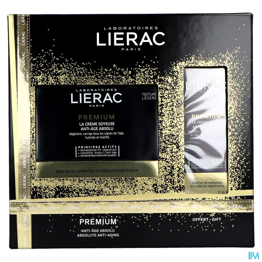 Lierac Kerstkoffer Premium Cr Soyeuse50ml+ogen15ml 1