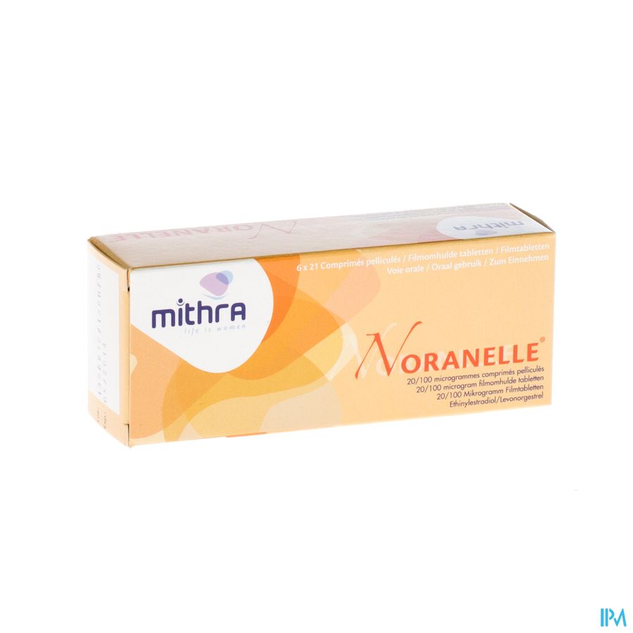 Noranelle 20/100mcg Filmomh Tabl 6 X 21 Noranelle 20/100mcg Filmomh Tabl 6 X 21