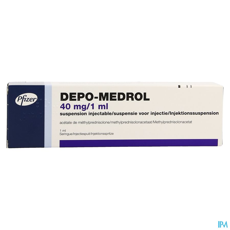 Depo-medrol Ser Inj 1 X 40mg/1ml 1