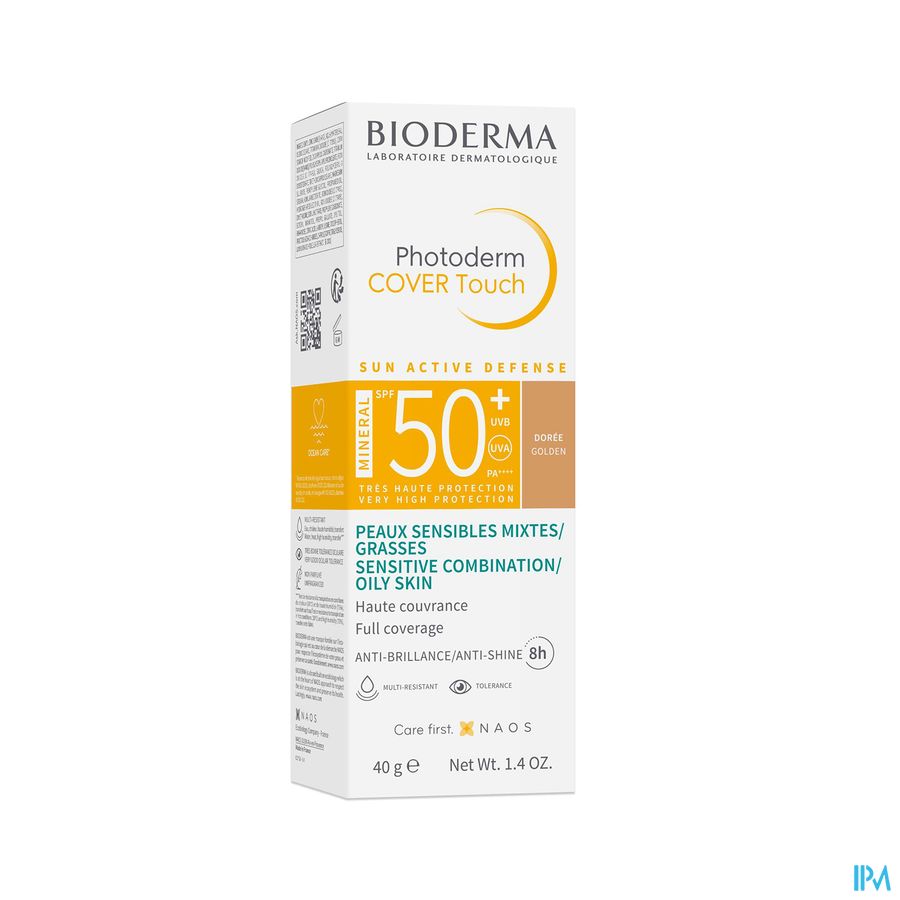Bioderma Photoderm Cover Touch Min.spf50+ Doree40g Bioderma Photoderm Cover Touch Min.spf50+ Doree40g